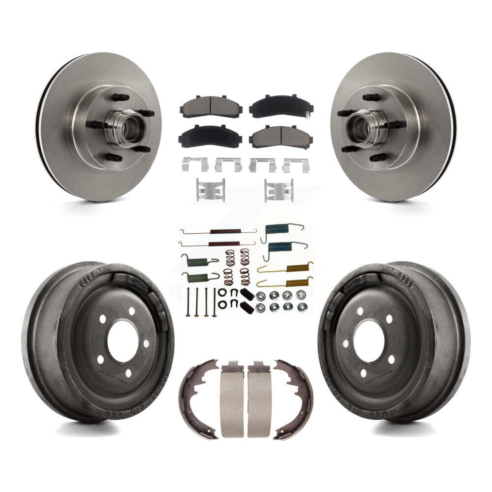 Disc Rotors and Ceramic Brake Pads Kit-K8C-102746 - Kit.bestparts.ca