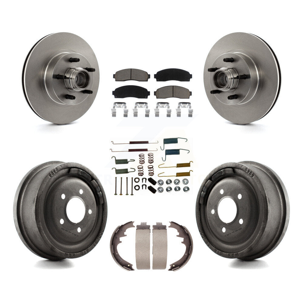 Disc Rotors and Ceramic Brake Pads Kit-K8C-102750 - Kit.bestparts.ca