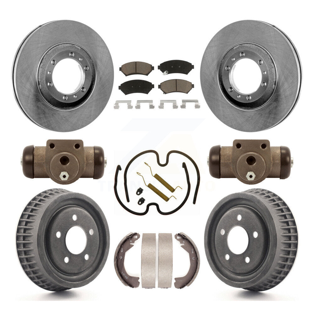 Disc Rotors and Ceramic Brake Pads Kit-K8C-102895 - Kit.bestparts.ca
