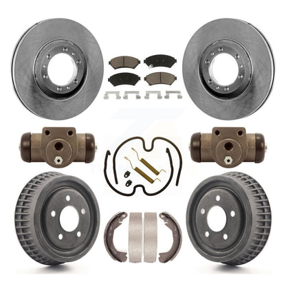 Disc Rotors and Ceramic Brake Pads Kit-K8C-102895 - Kit.bestparts.ca