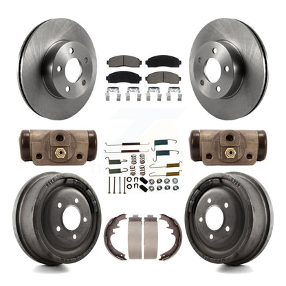 Disc Rotors and Ceramic Brake Pads Kit-K8C-102927 - Kit.bestparts.ca
