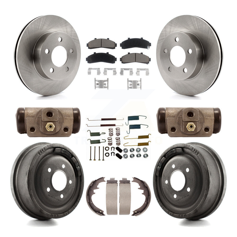 Disc Rotors and Ceramic Brake Pads Kit-K8C-102944 - Kit.bestparts.ca Kit.bestparts.ca