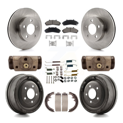 Disc Rotors and Ceramic Brake Pads Kit-K8C-102944 - Kit.bestparts.ca
