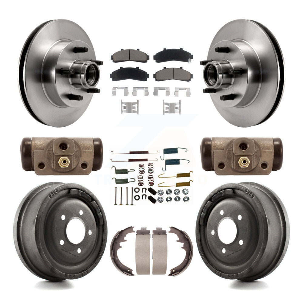 Disc Rotors and Ceramic Brake Pads Kit-K8C-102968 - Kit.bestparts.ca