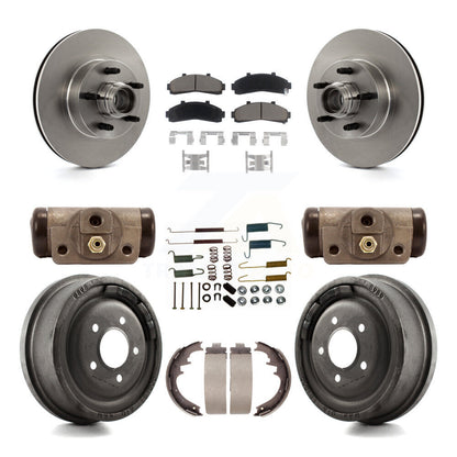 Disc Rotors and Ceramic Brake Pads Kit-K8C-102972 - Kit.bestparts.ca