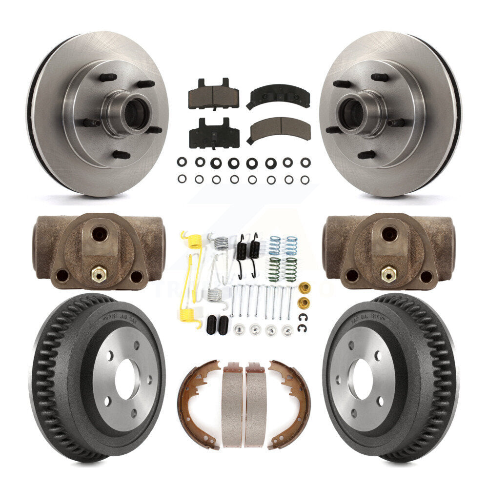 Disc Rotors and Ceramic Brake Pads Kit-K8C-102978 - Kit.bestparts.ca