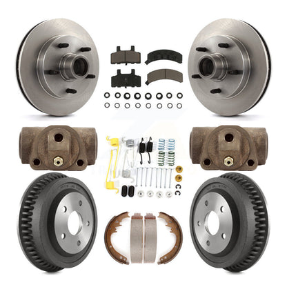 Disc Rotors and Ceramic Brake Pads Kit-K8C-102978 - Kit.bestparts.ca