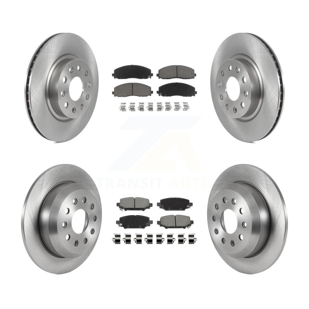 Disc Rotors and Ceramic Brake Pads Kit-K8C-103095 - Kit.bestparts.ca