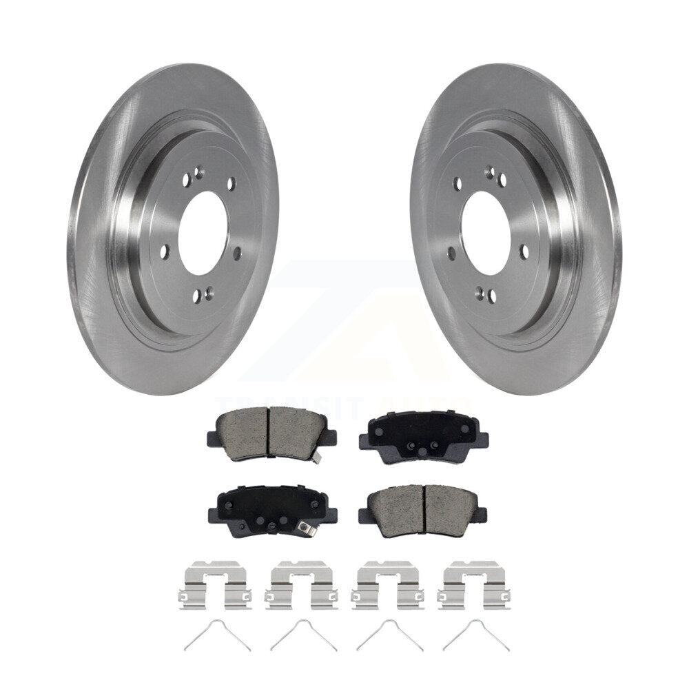 Disc Rotors and Ceramic Brake Pads Kit-K8C-103101 - Kit.bestparts.ca