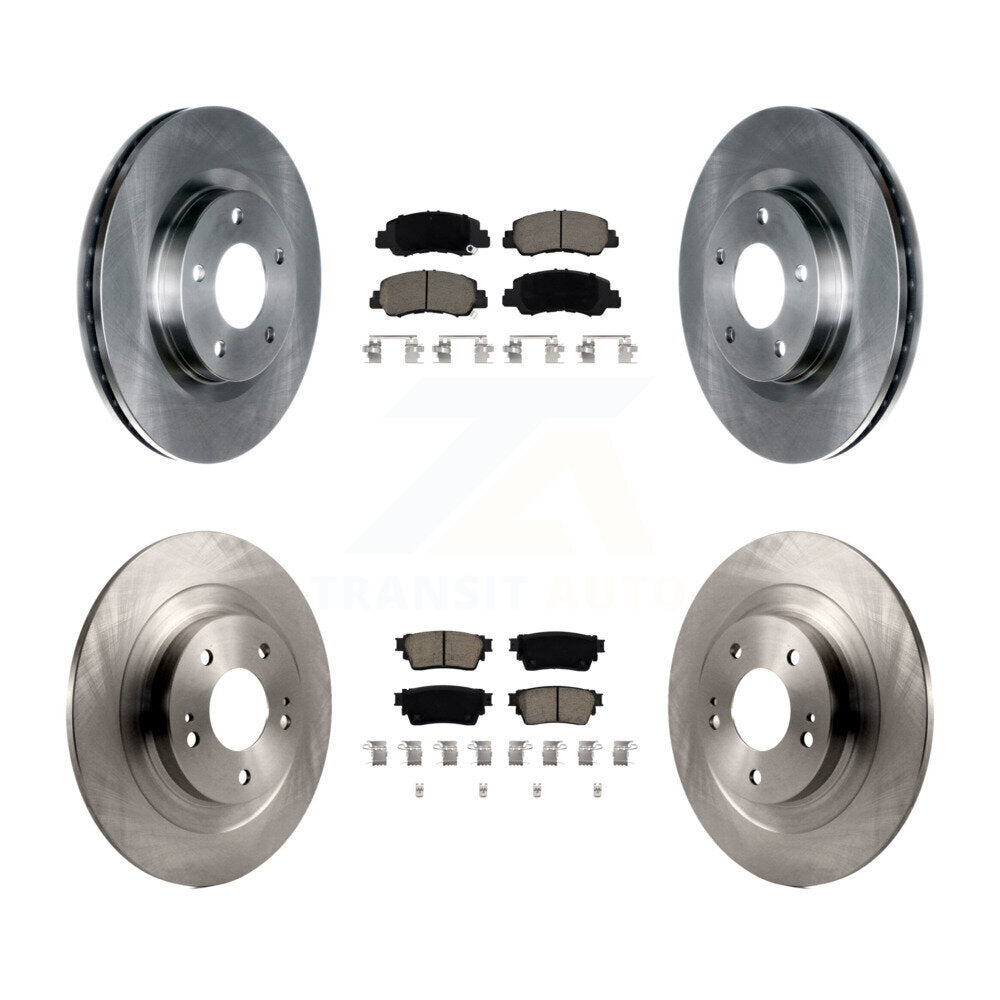 Disc Rotors and Ceramic Brake Pads Kit-K8C-103105 - Kit.bestparts.ca