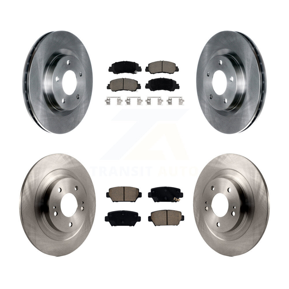 Disc Rotors and Ceramic Brake Pads Kit-K8C-103106 - Kit.bestparts.ca Kit.bestparts.ca