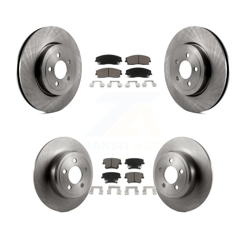 Disc Rotors and Ceramic Brake Pads Kit-K8C-103117 - Kit.bestparts.ca