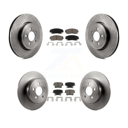 Disc Rotors and Ceramic Brake Pads Kit-K8C-103117 - Kit.bestparts.ca
