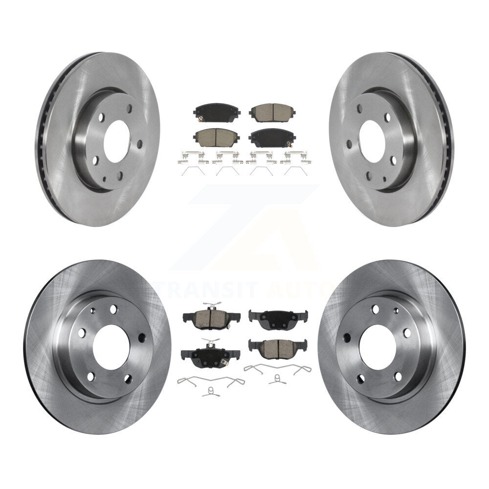 Disc Rotors and Ceramic Brake Pads Kit-K8C-103121 - Kit.bestparts.ca Kit.bestparts.ca