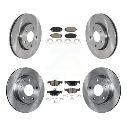 Disc Rotors and Ceramic Brake Pads Kit-K8C-103121 - Kit.bestparts.ca