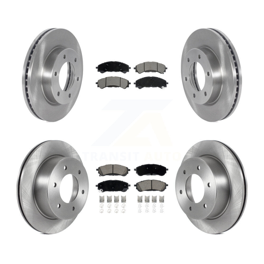 Disc Rotors and Ceramic Brake Pads Kit-K8C-103122 - Kit.bestparts.ca