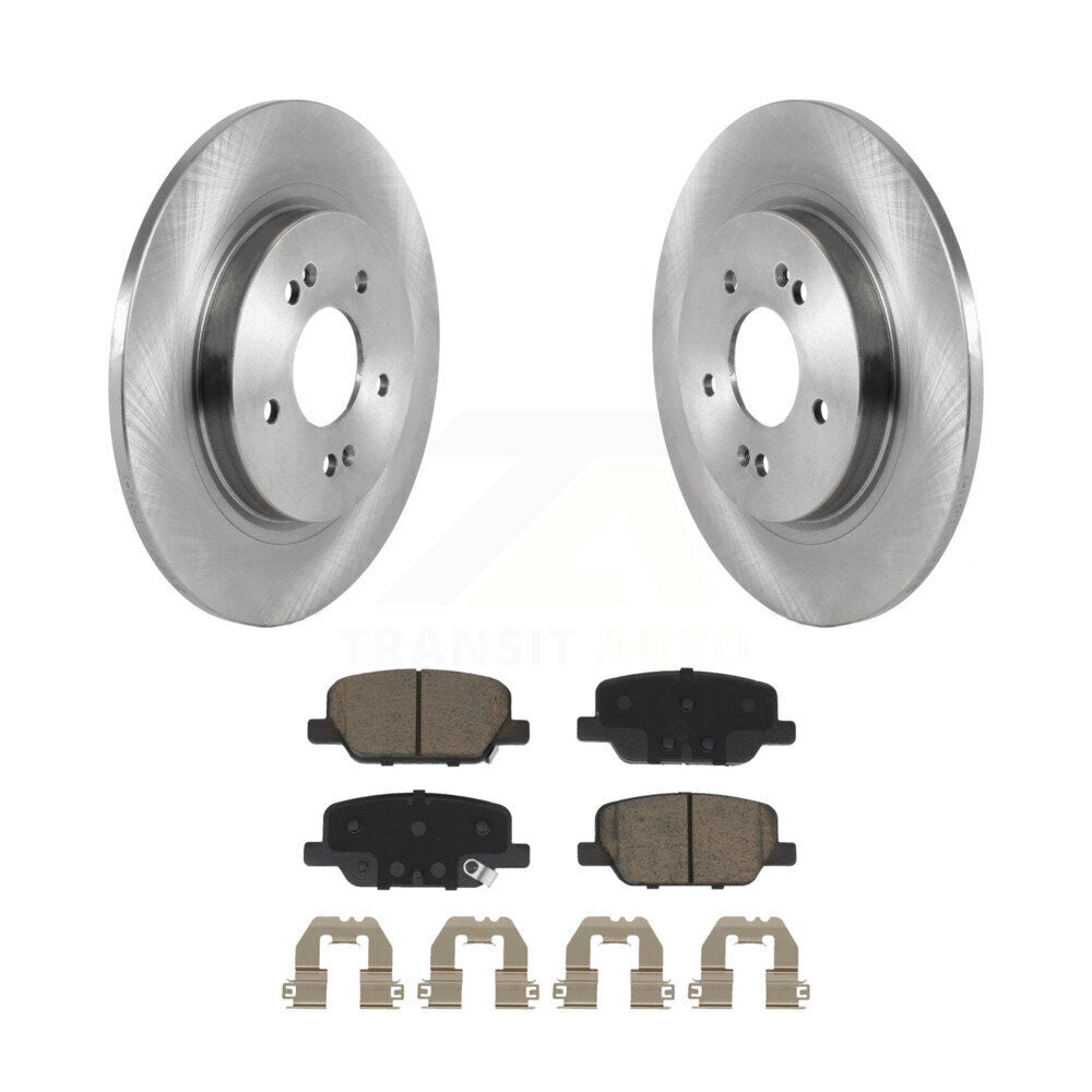 Disc Rotors and Ceramic Brake Pads Kit-K8C-103123 - Kit.bestparts.ca