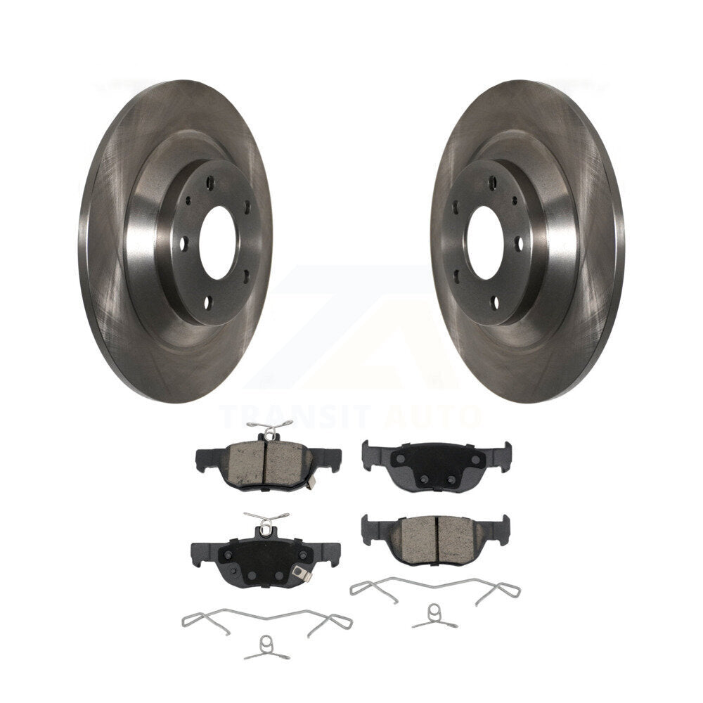 Disc Rotors and Ceramic Brake Pads Kit-K8C-103125 - Kit.bestparts.ca
