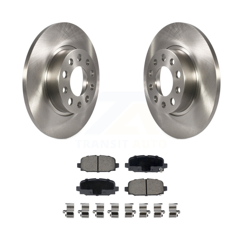 Disc Rotors and Ceramic Brake Pads Kit-K8C-103126 - Kit.bestparts.ca