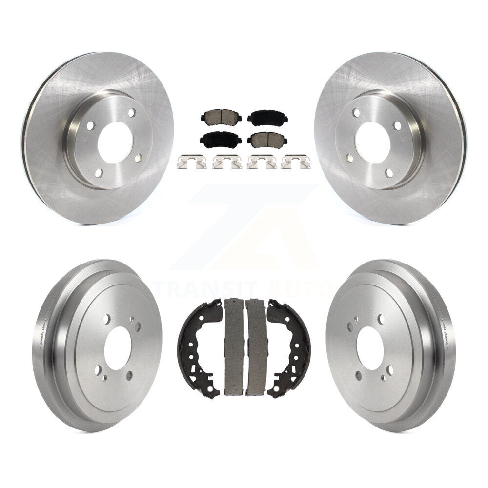 Disc Rotors and Ceramic Brake Pads Kit-K8C-103127 - Kit.bestparts.ca