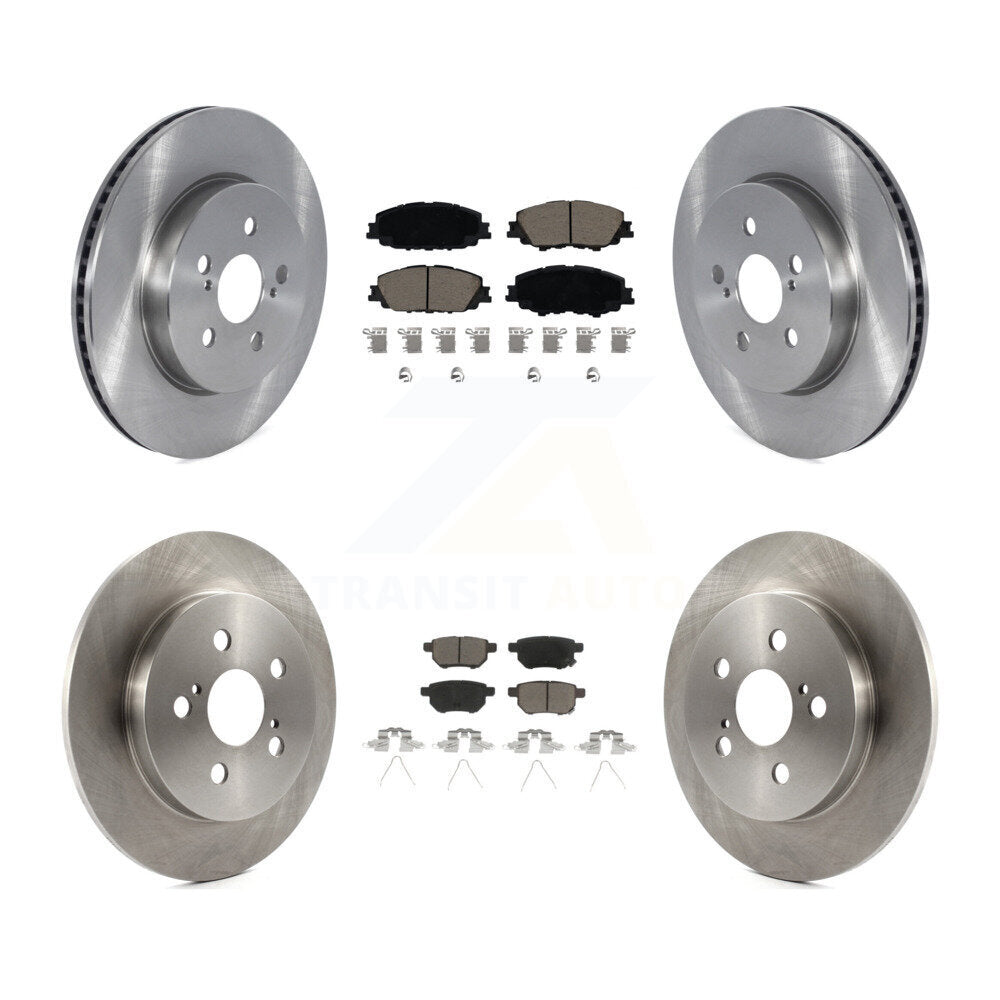 Disc Rotors and Ceramic Brake Pads Kit-K8C-103138 - Kit.bestparts.ca