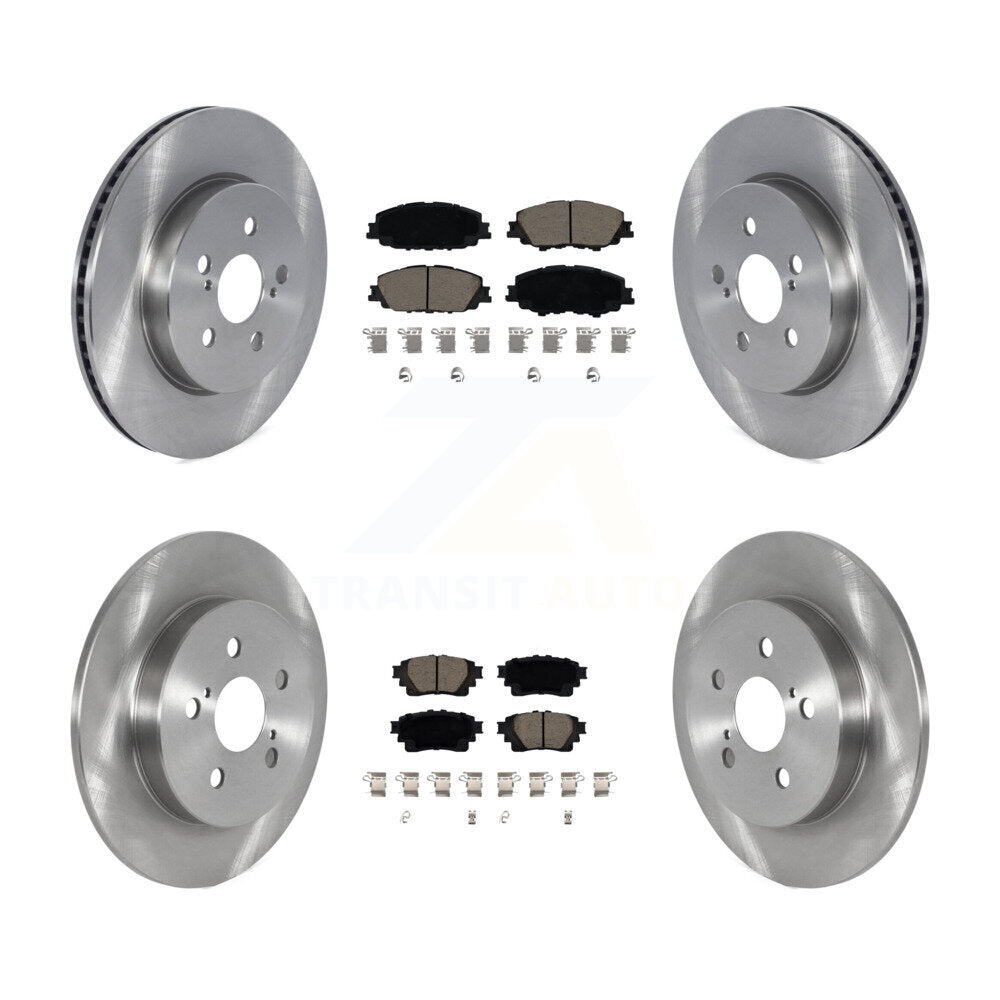 Disc Rotors and Ceramic Brake Pads Kit-K8C-103139 - Kit.bestparts.ca Kit.bestparts.ca
