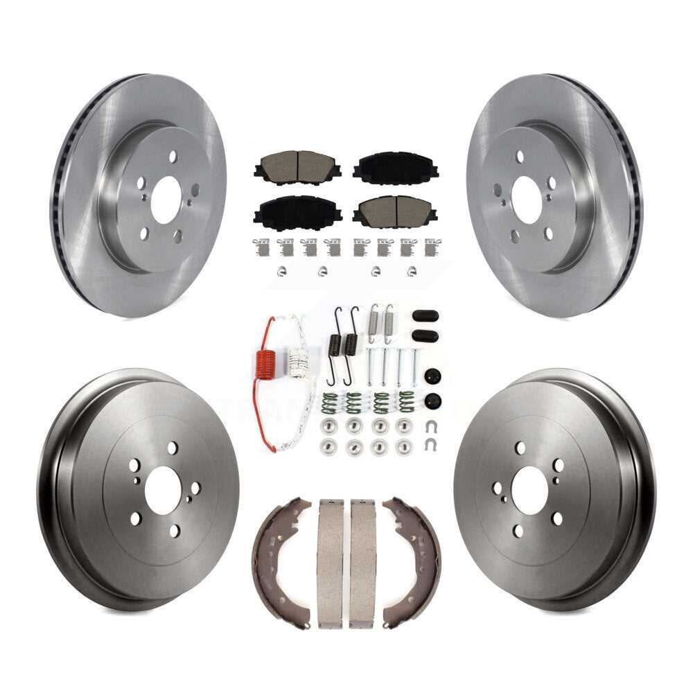 Disc Rotors and Ceramic Brake Pads Kit-K8C-103145 - Kit.bestparts.ca