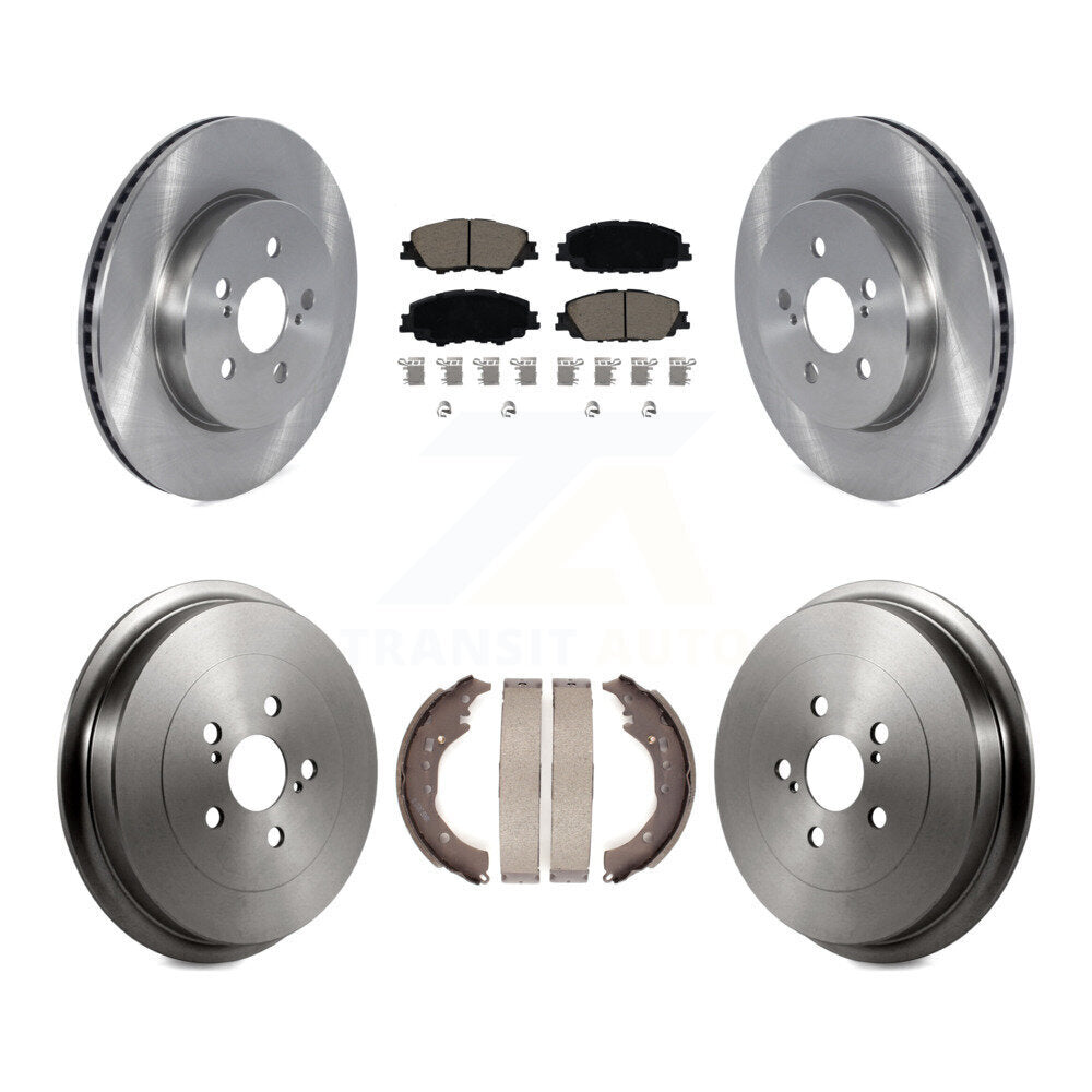 Disc Rotors and Ceramic Brake Pads Kit-K8C-103147 - Kit.bestparts.ca