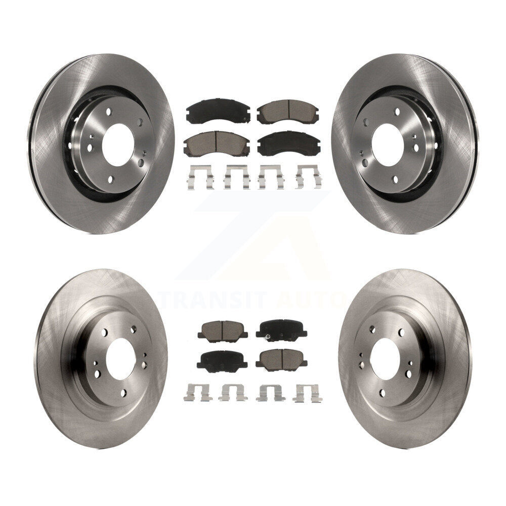 Disc Rotors and Ceramic Brake Pads Kit-K8C-103150 - Kit.bestparts.ca
