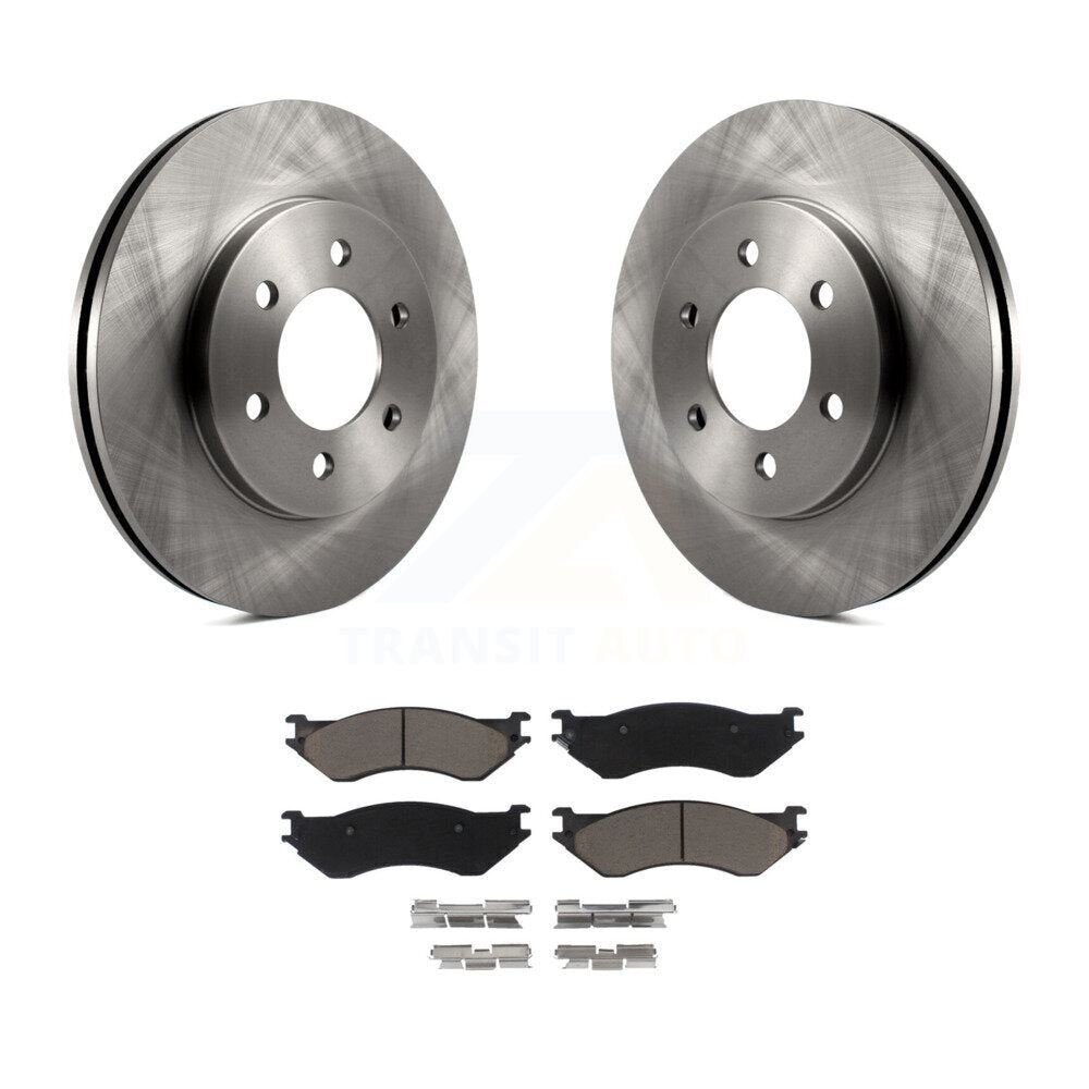 Disc Rotors and Ceramic Brake Pads Kit-K8C-103169 - Kit.bestparts.ca