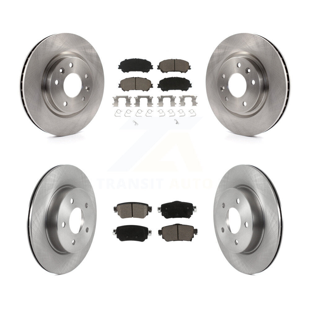 Disc Rotors and Ceramic Brake Pads Kit-K8C-103176 - Kit.bestparts.ca Kit.bestparts.ca