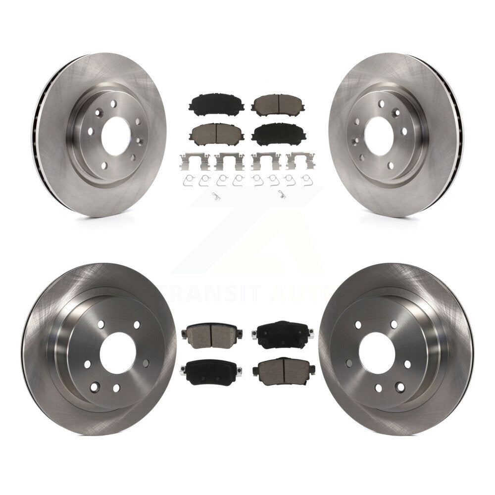 Disc Rotors and Ceramic Brake Pads Kit-K8C-103177 - Kit.bestparts.ca