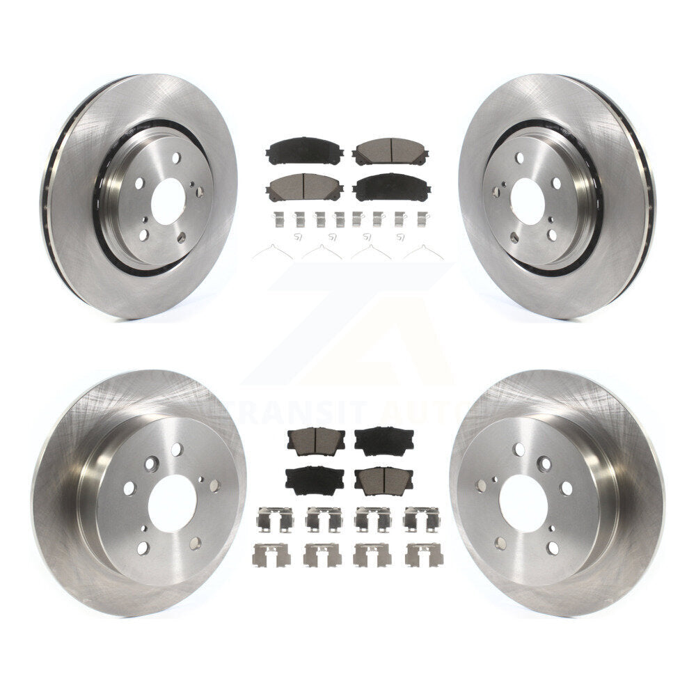 Disc Rotors and Ceramic Brake Pads Kit-K8C-103184 - Kit.bestparts.ca