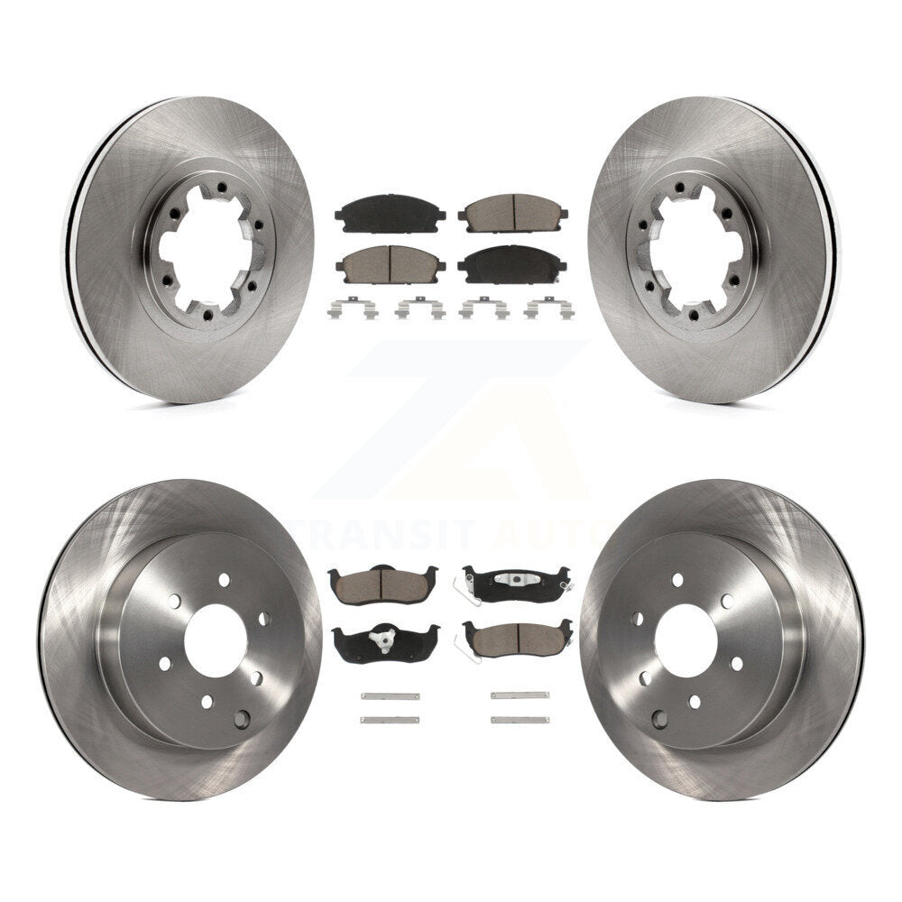 Disc Rotors and Ceramic Brake Pads Kit-K8C-103185 - Kit.bestparts.ca