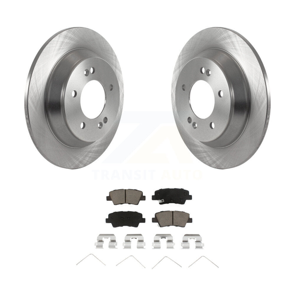 Disc Rotors and Ceramic Brake Pads Kit-K8C-103199 - Kit.bestparts.ca