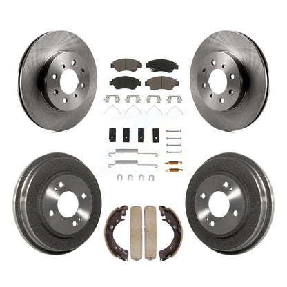 Disc Rotors and Ceramic Brake Pads Kit-K8C-103205 - Kit.bestparts.ca
