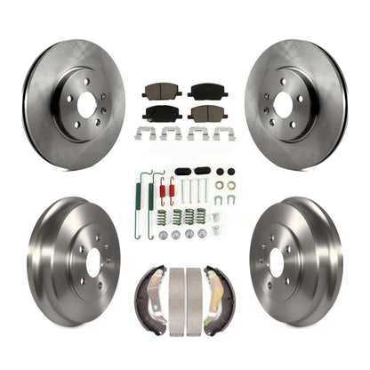 Disc Rotors and Ceramic Brake Pads Kit-K8C-103208 - Kit.bestparts.ca