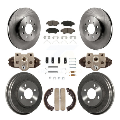 Disc Rotors and Ceramic Brake Pads Kit-K8C-103216 - Kit.bestparts.ca