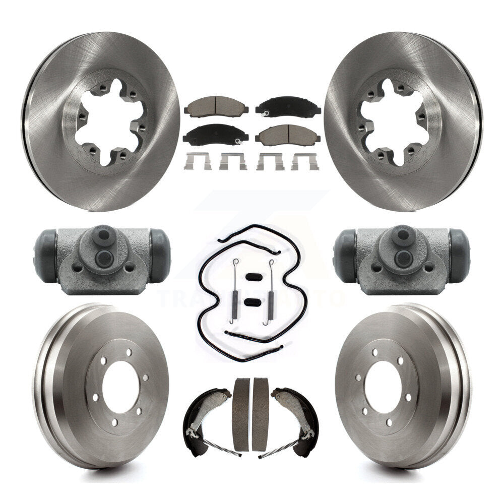 Disc Rotors and Ceramic Brake Pads Kit-K8C-103218 - Kit.bestparts.ca