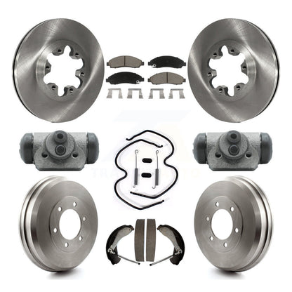 Disc Rotors and Ceramic Brake Pads Kit-K8C-103218 - Kit.bestparts.ca
