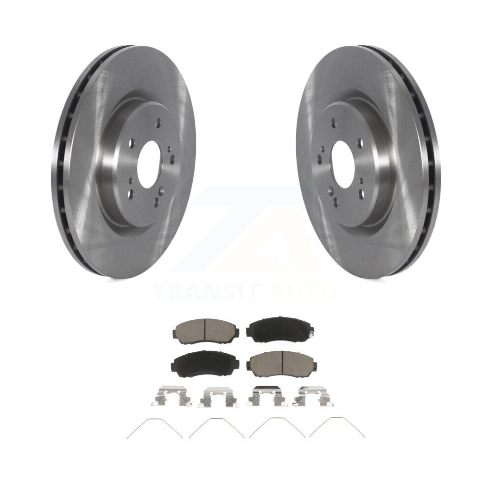 Disc Rotors and Ceramic Brake Pads Kit-K8C-103227 - Kit.bestparts.ca