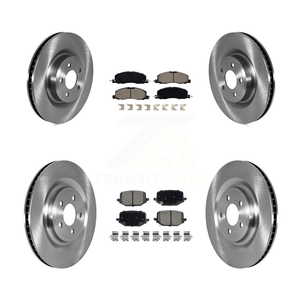 Disc Rotors and Ceramic Brake Pads Kit-K8C-103231 - Kit.bestparts.ca