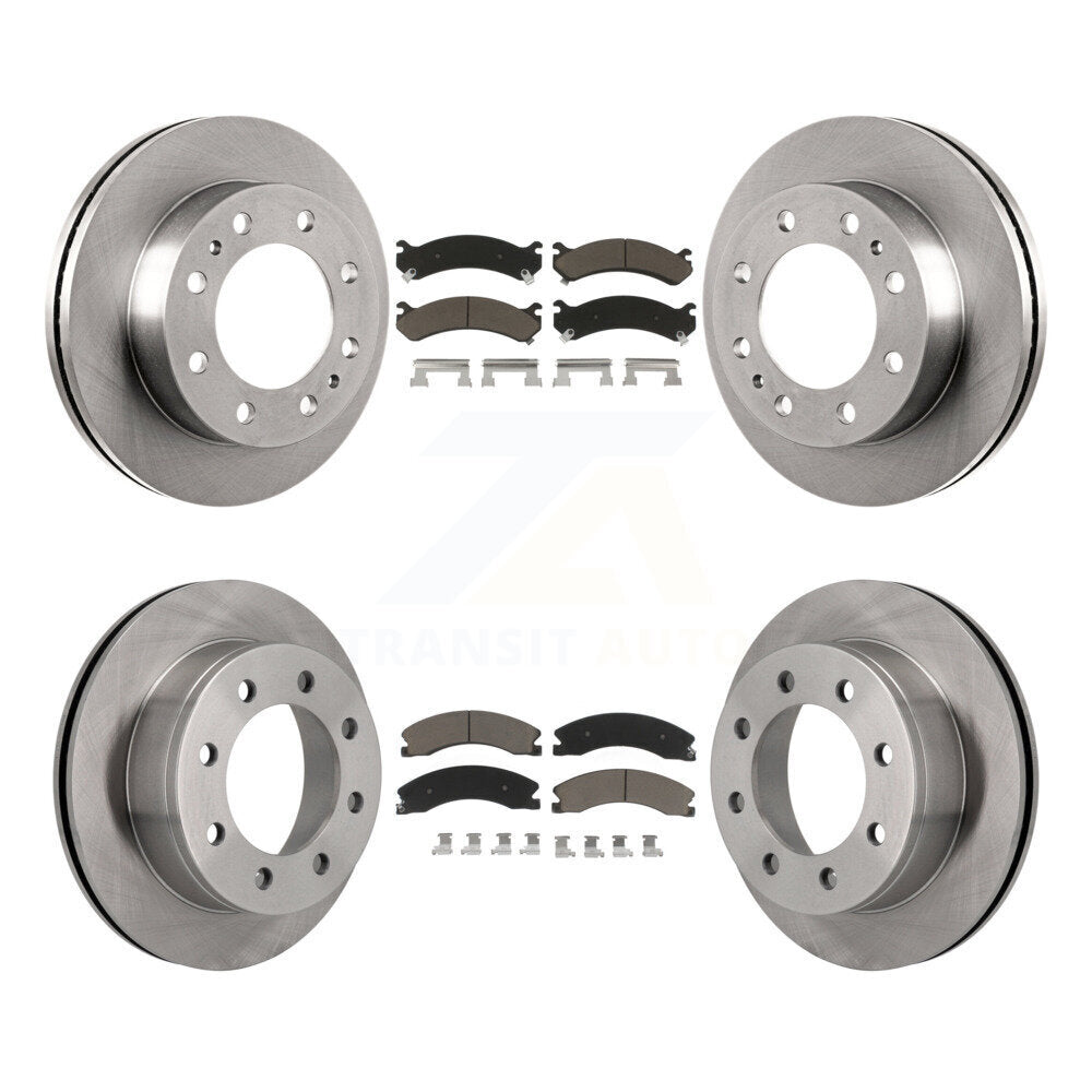 Disc Rotors and Ceramic Brake Pads Kit-K8C-103237 - Kit.bestparts.ca