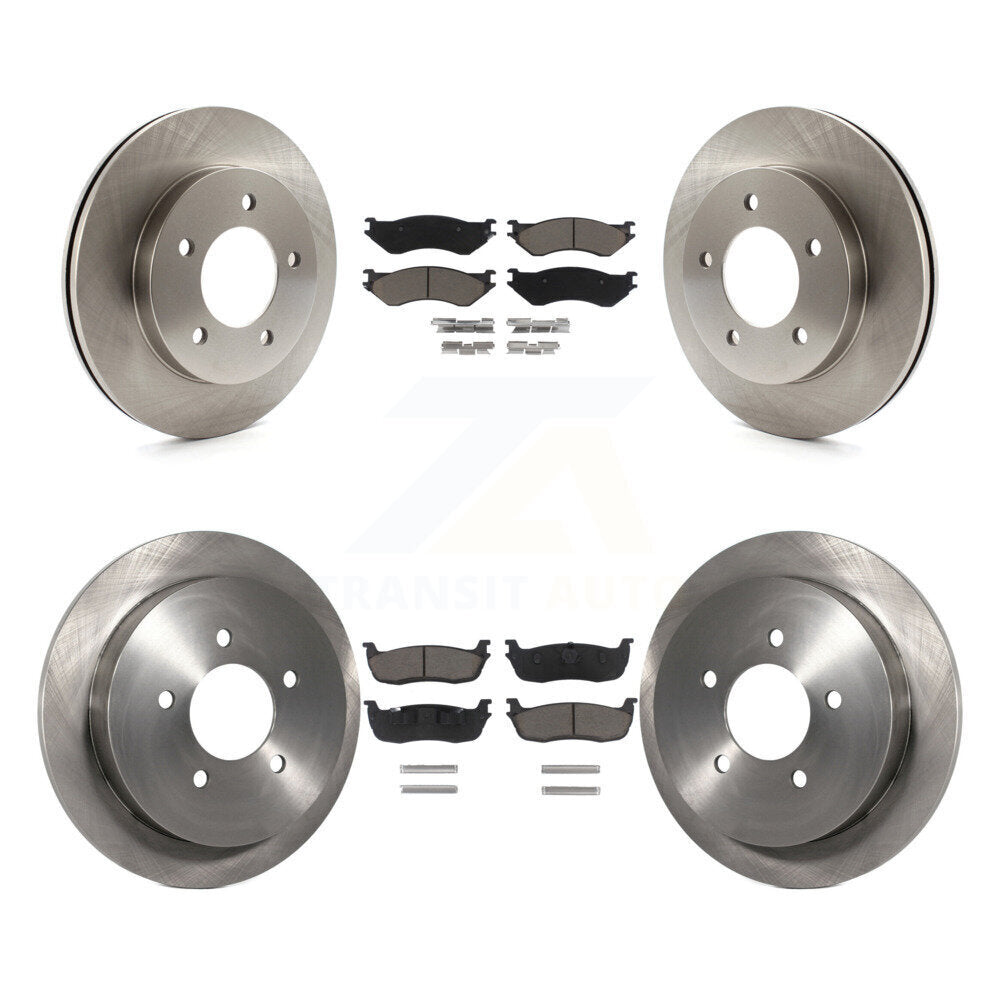 Disc Rotors and Ceramic Brake Pads Kit-K8C-103239 - Kit.bestparts.ca