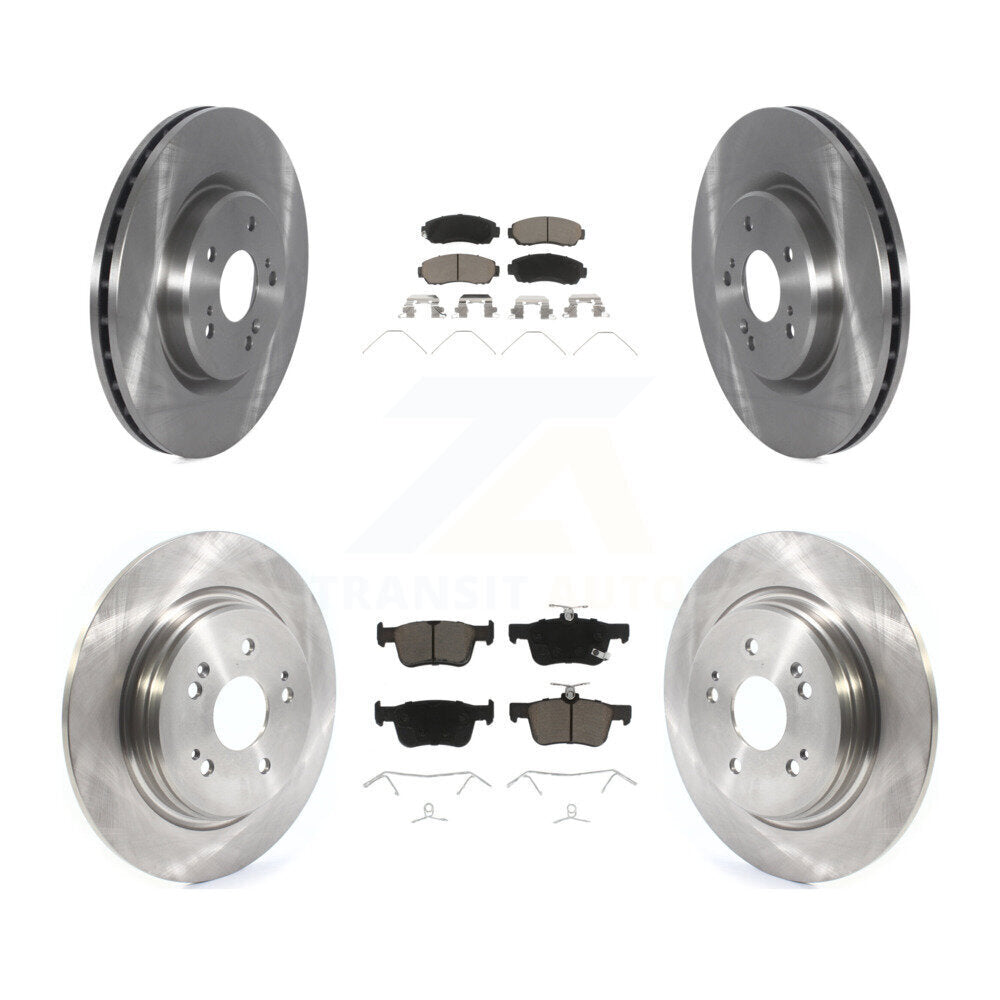 Disc Rotors and Ceramic Brake Pads Kit-K8C-103245 - Kit.bestparts.ca Kit.bestparts.ca