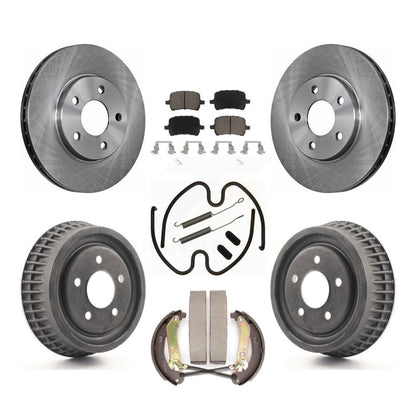 Disc Rotors and Ceramic Brake Pads Kit-K8C-103255 - Kit.bestparts.ca