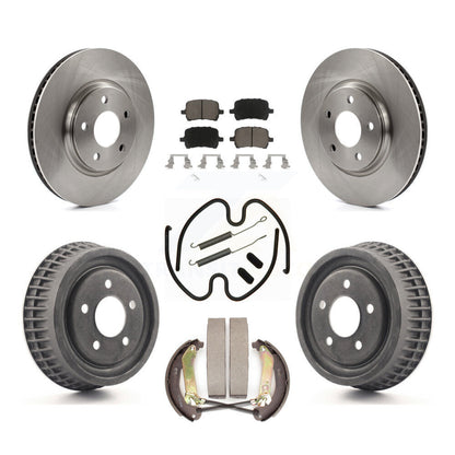 Disc Rotors and Ceramic Brake Pads Kit-K8C-103256 - Kit.bestparts.ca