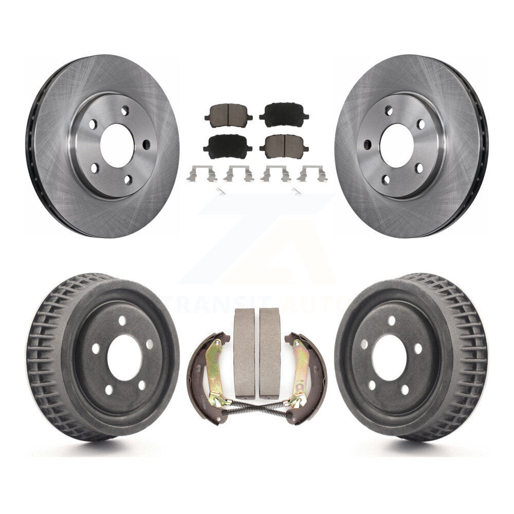 Disc Rotors and Ceramic Brake Pads Kit-K8C-103262 - Kit.bestparts.ca
