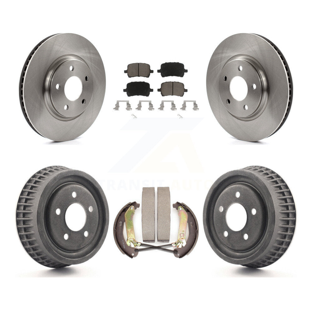Disc Rotors and Ceramic Brake Pads Kit-K8C-103263 - Kit.bestparts.ca