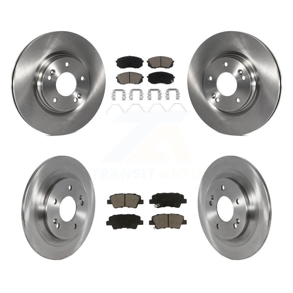 Disc Rotors and Ceramic Brake Pads Kit-K8C-103288 - Kit.bestparts.ca